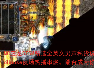 MCӦ��STSM��ѡȫӢ������˽��˵��ElectroHouseҹ���Ȳ����գ��ܷ��Ϊ�����Ϸս�裿