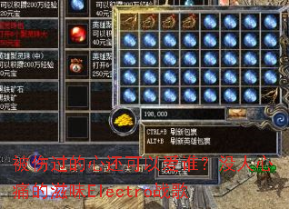 ���˹����Ļ����԰�˭��û����ʹ����ζElectroս��
