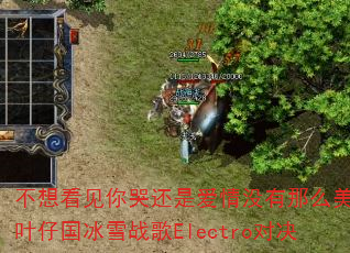���뿴����޻��ǰ���û����ô����Ҷ�й���ѩս��Electro�Ծ�